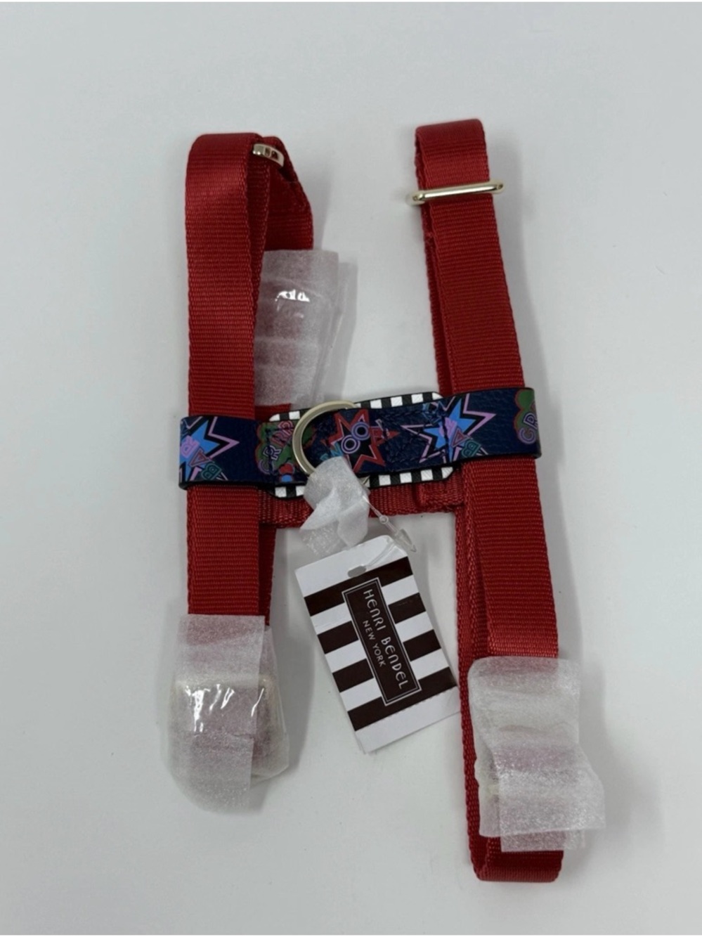 Henri Bendel Red Print Pet Harness